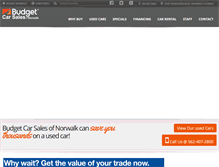 Tablet Screenshot of budgetnorwalk.com